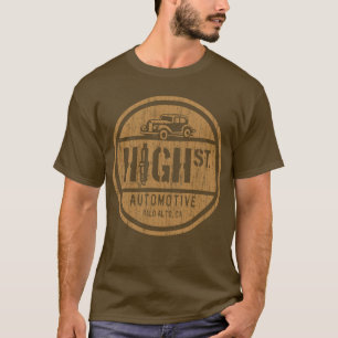 Camiseta TEM o logotipo (o cobre do vintage)