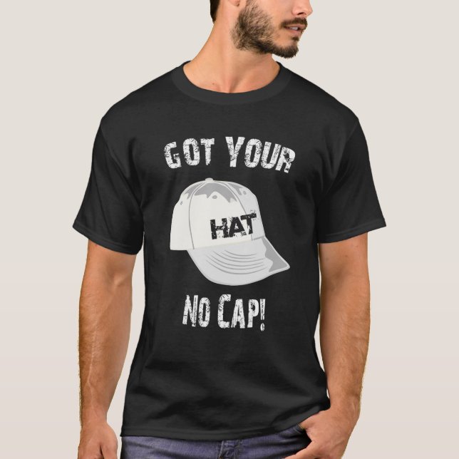 Camiseta Tem O Seu Chapéu Sem Boné Engraçado Troll De Memór (Frente)