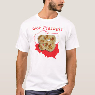 Camiseta Tem Pierogi Mapa Polonesa