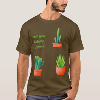 Camiseta Tem plantas de botânica 4
