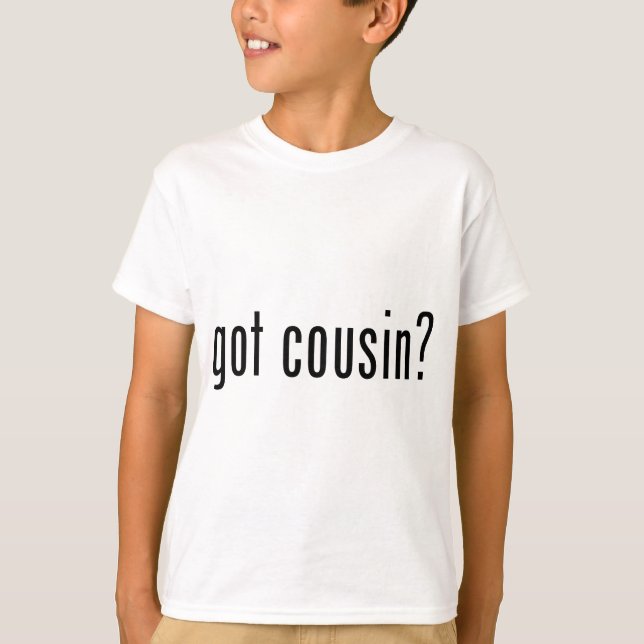 Camiseta tem primo? (Frente)