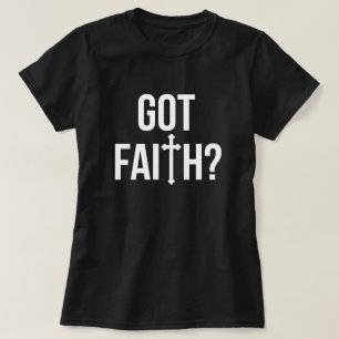 Camiseta Tem T-Shirt Faith
