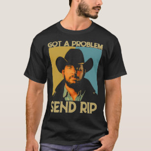 Camiseta tem um problema enviar rip yellowstone para homens