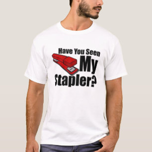 Camiseta Tem você visto meu grampeador