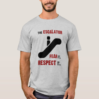 Camiseta Tema a escada rolante