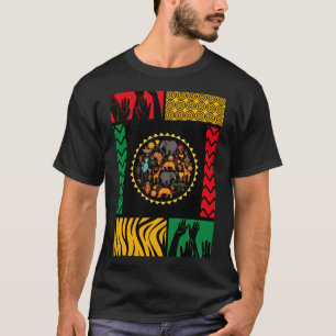 Camiseta Tema africano - T-shirt