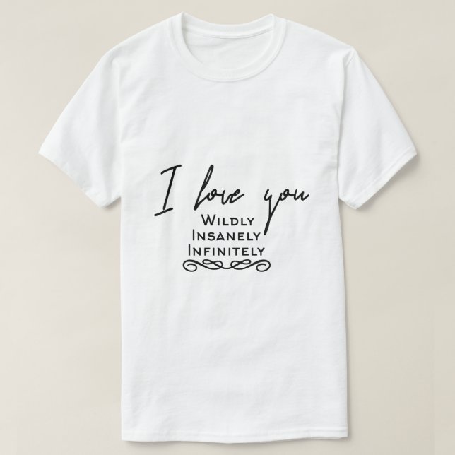 Camiseta Tema Branco Presente Preto Ideia (Frente do Design)