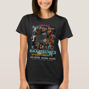 Camiseta Tema da História Negra 2023 - Resistência - Ativis