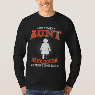 Camiseta Tema da Perna Biónica e Tema de Sobrevivente à Amp