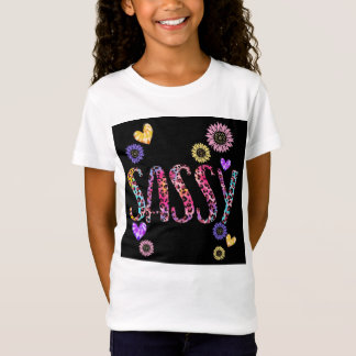 Camiseta Tema das Meninas Coloridas Divertidas