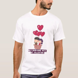 Camiseta Tema de casal do dia dos namorados Design