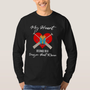 Camiseta Tema de corrida de barco dragão para Dragonboating