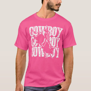 Camiseta Tema De Cowboy Eu Amo O País Ocidental Rodeo Lov