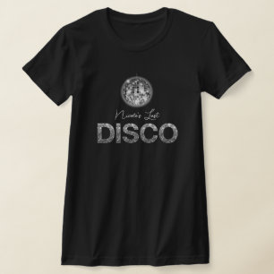 Camiseta Tema de Despedida de Solteira Disco Elegante Perso