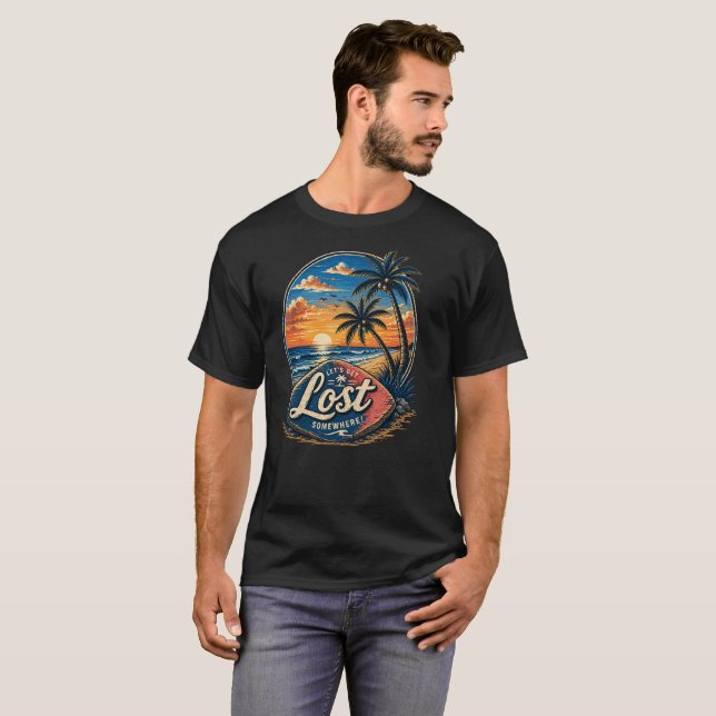 Camiseta Tema de Férias (Frente Completa)