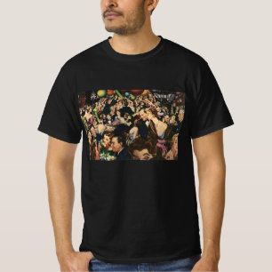 Camiseta Tema de festa sofisticada de Hollywood antigo com