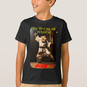 Camiseta Tema de Karate Humorístico