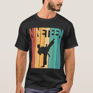 Camiseta Tema de Karatê Taekwondo de 19 anos de idade