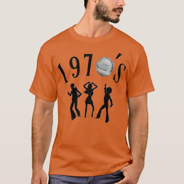 Camiseta Tema de Partido Disco dos anos 70 (Frente)
