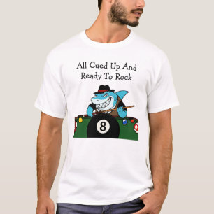 Camiseta Tema Divertido de Bilhar Casa de Sinuca