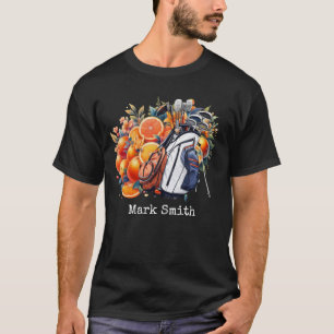 Camiseta Tema do Golf Orange Blossom no Golfer da Flórida