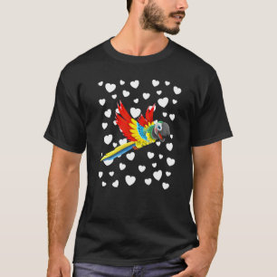 Camiseta Tema do papagaio Bebê Gênero Neutra Nurseraria Roo