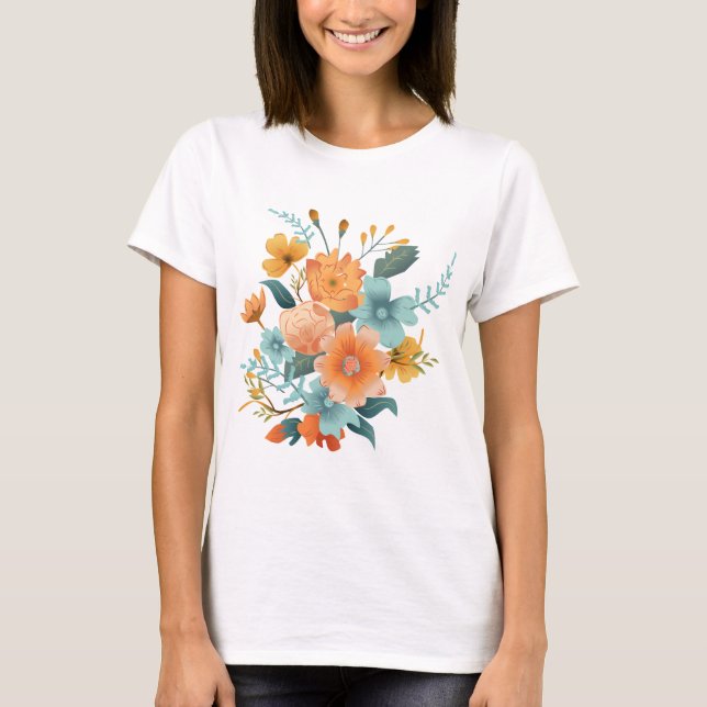 Camiseta Tema Flores de Mola (Frente)