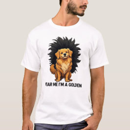 Camiseta Tema-me Sou um Golden Retriever