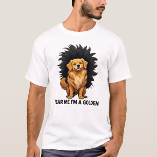 Camiseta Tema-me Sou um Golden Retriever