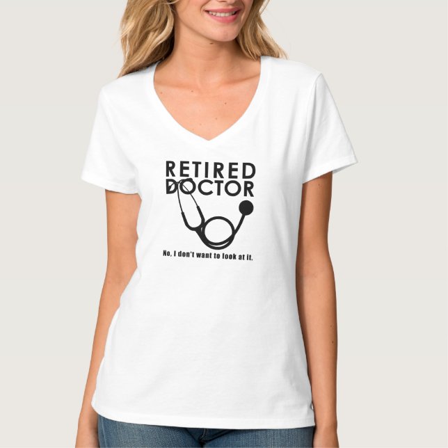 Camiseta Tema Médico de Reforma Engraçado (Frente)
