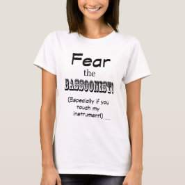 Camiseta Tema o Bassoonist