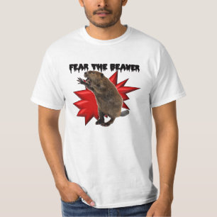Camiseta Tema o castor (o T do valor)