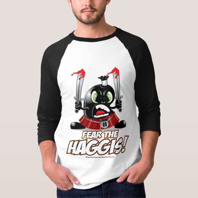 Camiseta Tema o Haggis (Frente)