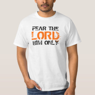 Camiseta Tema o senhor Ele Somente
