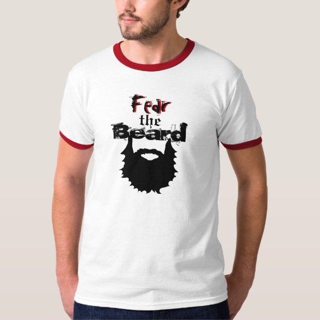 Camiseta Tema o t-shirt da barba (Frente)