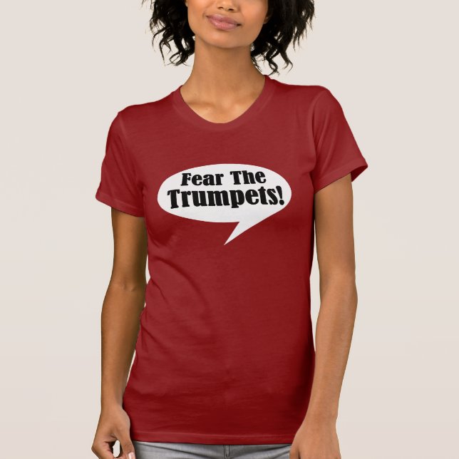 Camiseta Tema o t-shirt da trombeta (Frente)