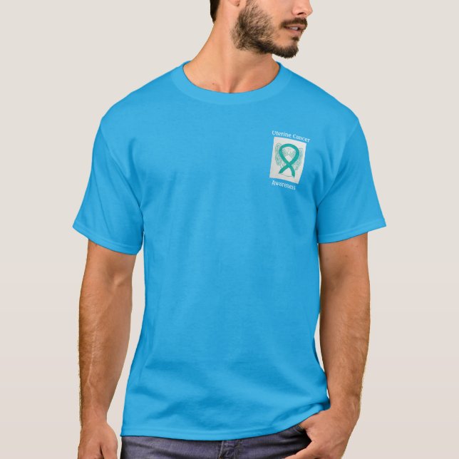 Camiseta Tema Personalizado da Fita de Ângulo de Sensibiliz (Frente)