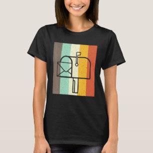 Camiseta Tema Retroativo Vintage Carrier Postal Mail Carrie