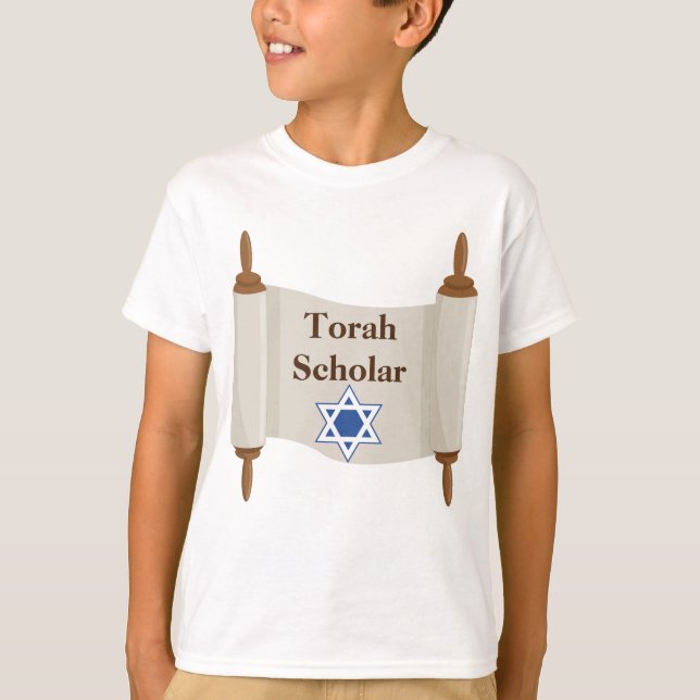 Camiseta Tema T-Shirt da Torah Scholar (Frente)