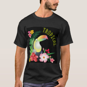 Camiseta Tema tropical tucano