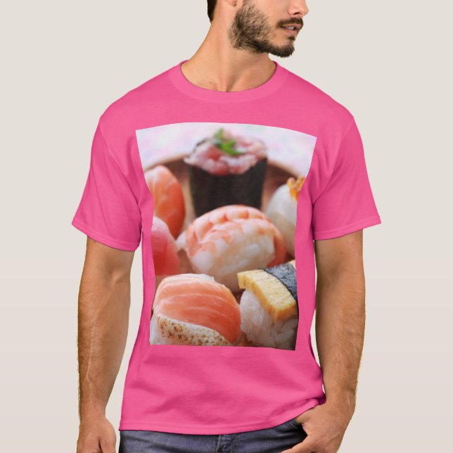 Camiseta Temari Sushi Style – Round and cute (Frente)