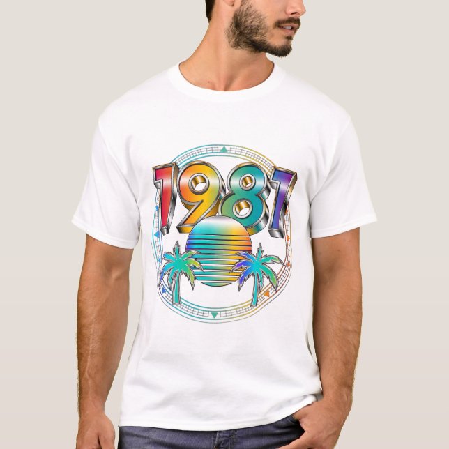 camiseta temática de 1981 (Frente)