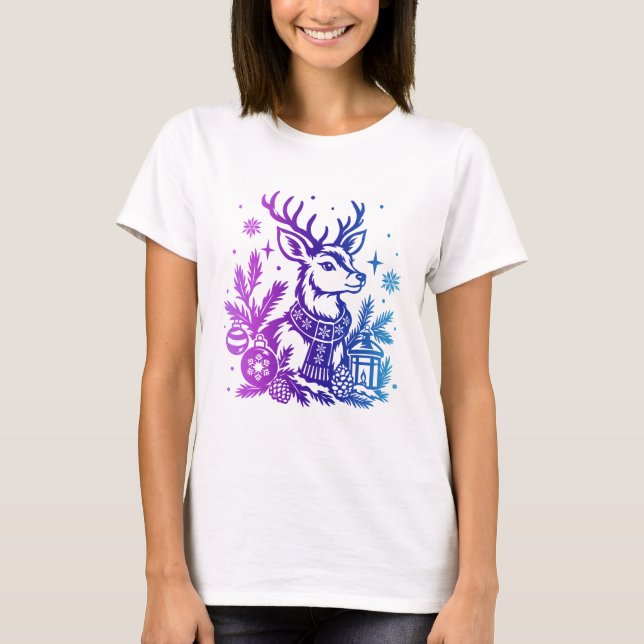 Camiseta Temática de inverno  (Frente)