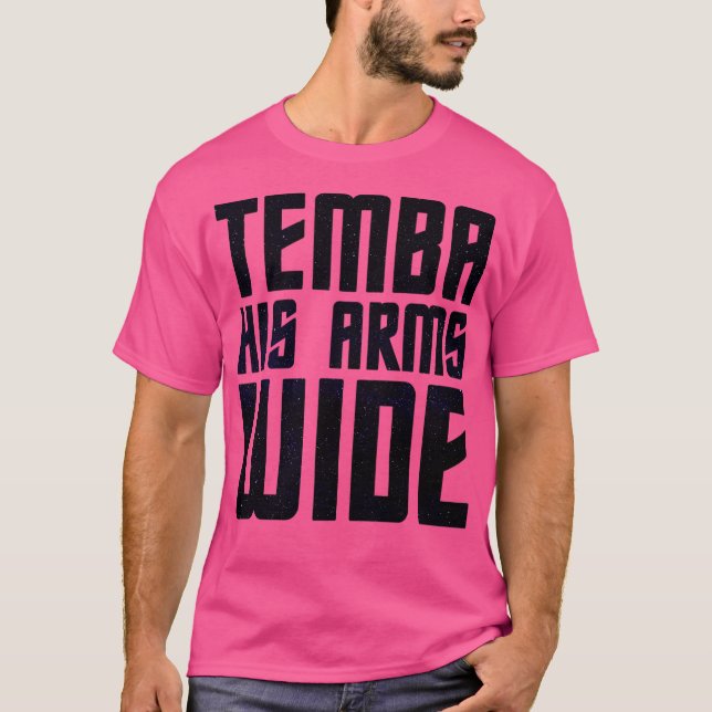 Camiseta Temba Seus Braços Amplos (Frente)
