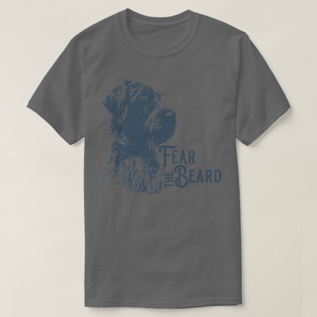 Camiseta TEME A BARBA AZUL Tirt Clássica (Frente do Design)