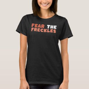 Camiseta Temer as Sardas Ruiva Irlandesa Escocesa Pelirroja