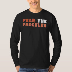 Camiseta Temer as Sardas Ruiva Irlandesa Escocesa Pelirroja