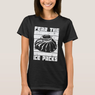 Camiseta Temer os pacotes de gelo para uma enfermeira escol