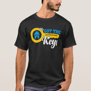 Camiseta Temos As Chaves Que Compramos A Casa Nova Casa