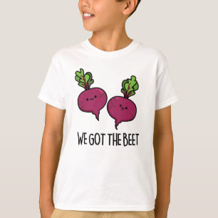Camiseta Temos O Beet Cute Vegetariano.